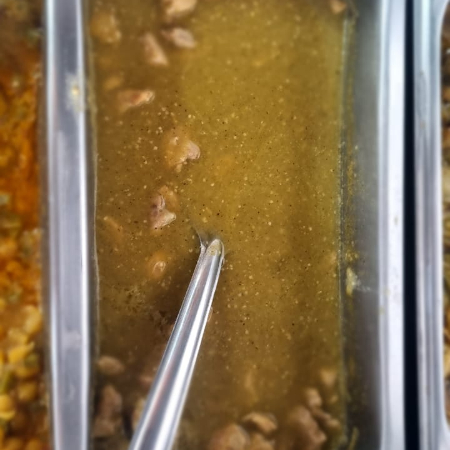 Chile Verde con Carne 1/2 L