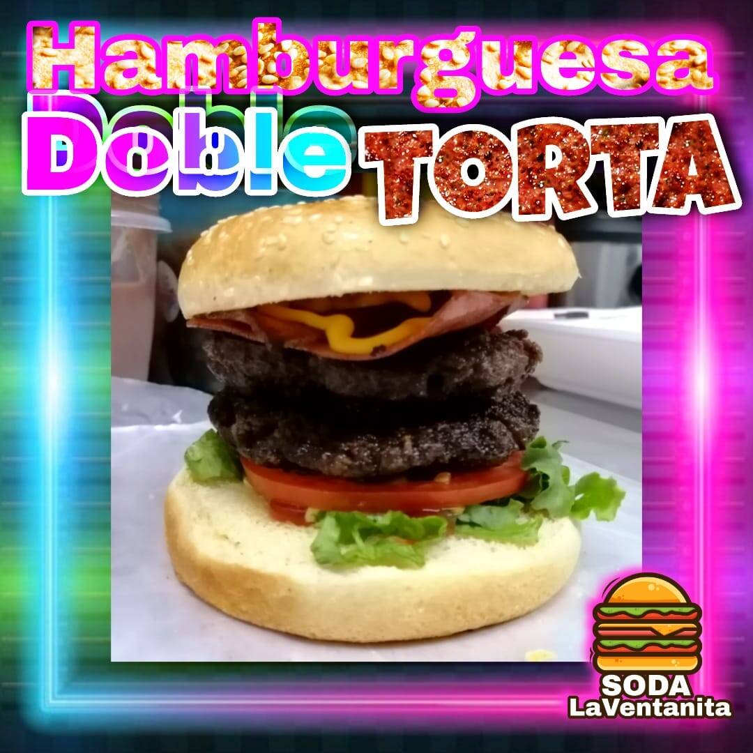 Hamburguesa Doble Torta