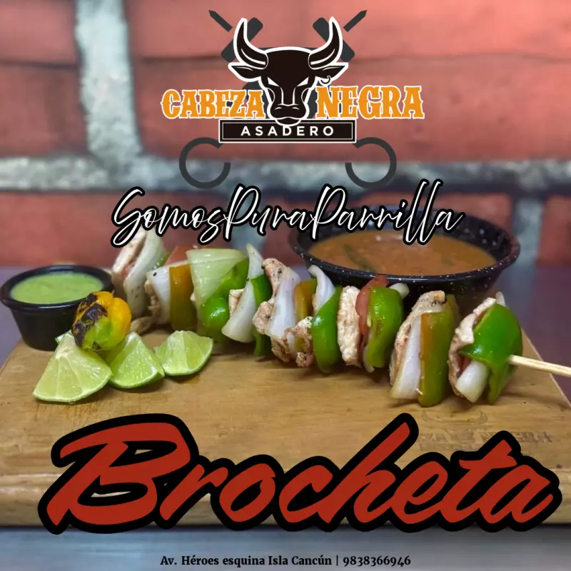Brocheta Filete de Pollo