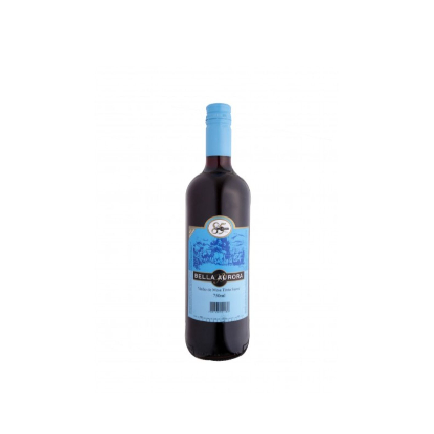 Vinho Bella Aurora Tinto Suave 750ml