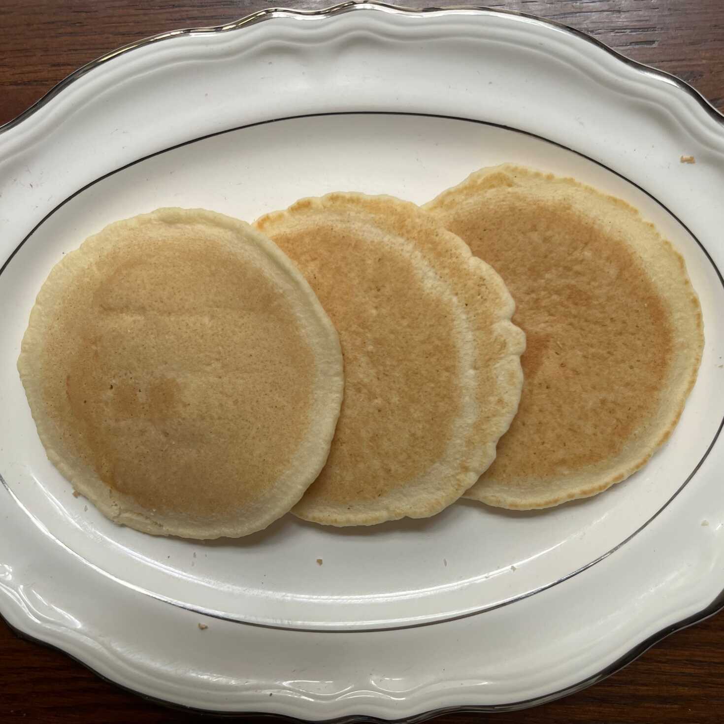 Hot Cakes con Mantequilla y Mermelada