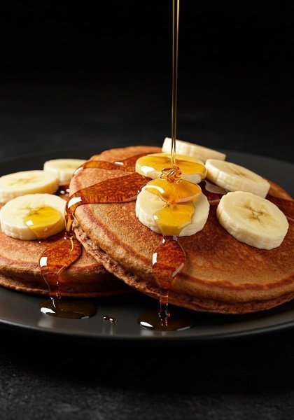 Pancakes de Nutella y Plátano