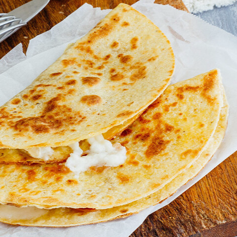 Quesadilla natural de harina
