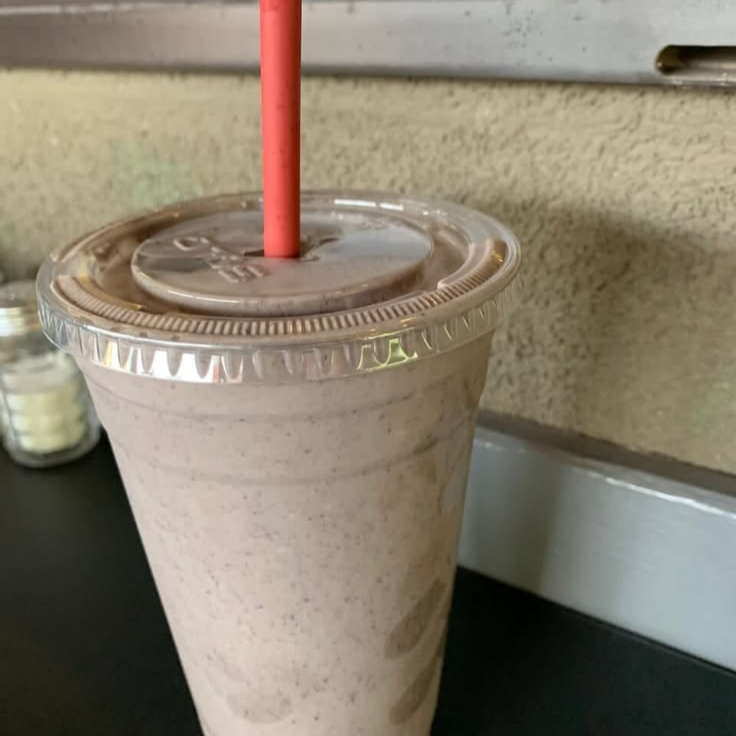 Licuado De Plátano Con Chocolate