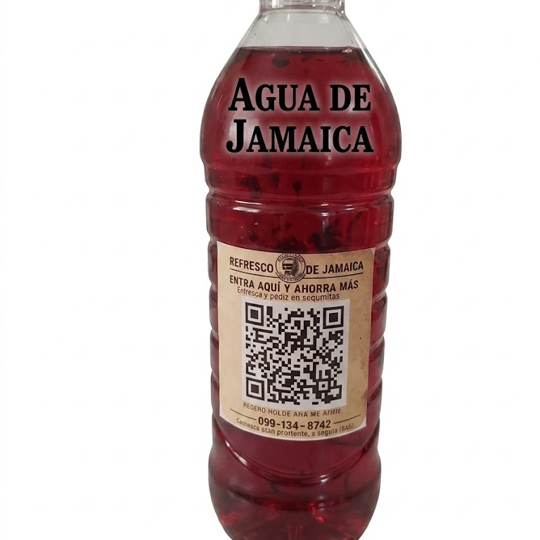 Agua de Jamaica (500 Ml)