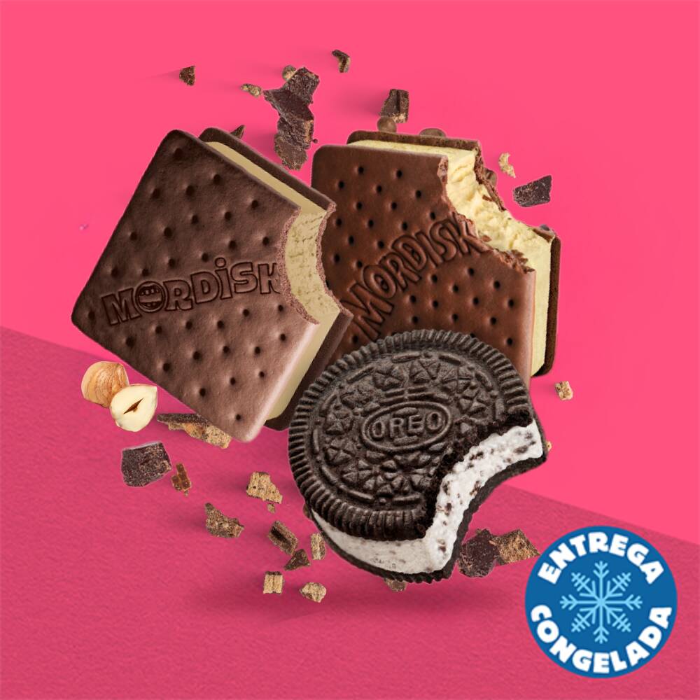 1 Mordisko Clásico + 1 Oreo + 1 Chocoavellana