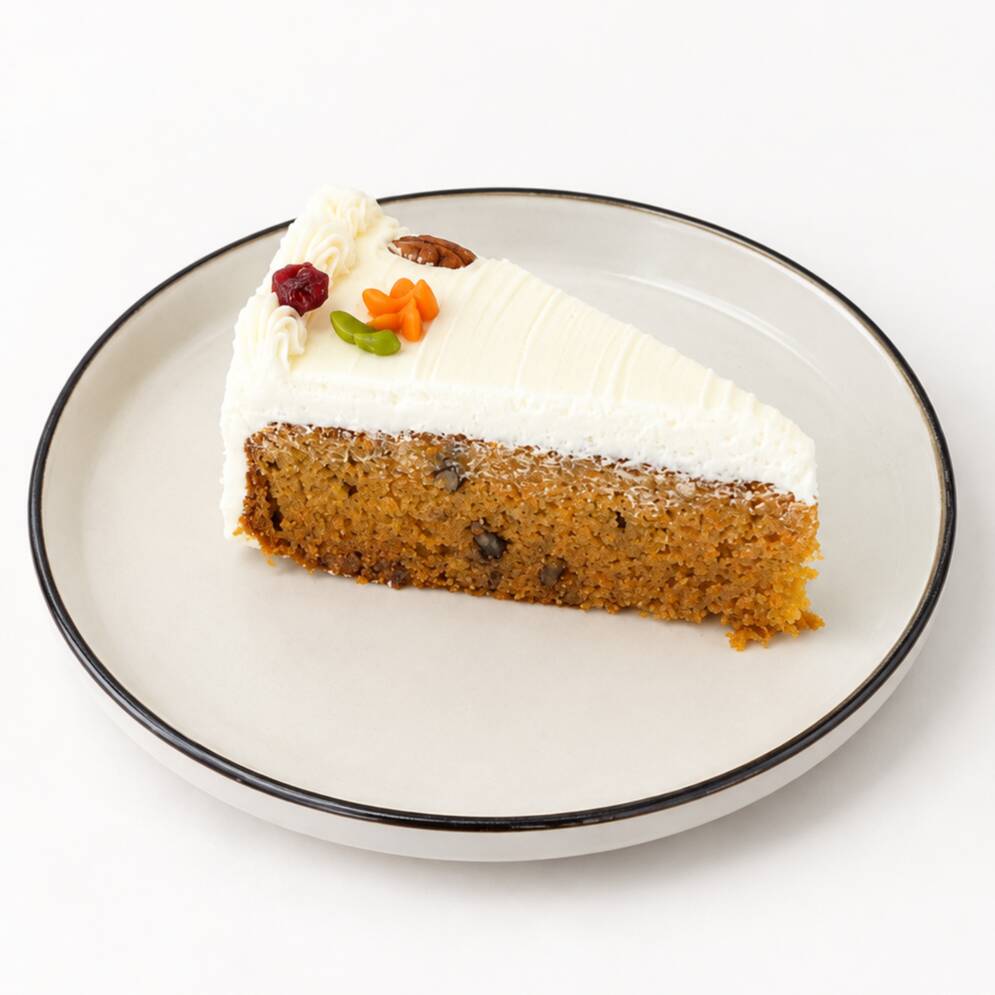 Rebanada Pastel de Zanahoria