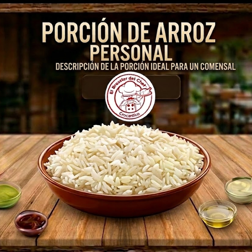PORCIÓN DE ARROZ PERSONAL