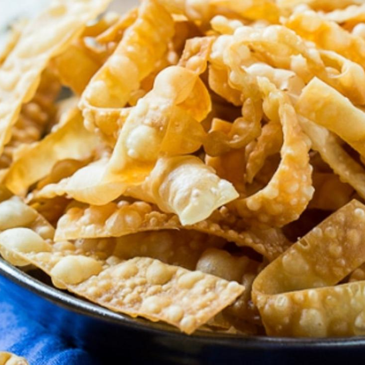 Tiritas de Wantan Fritas