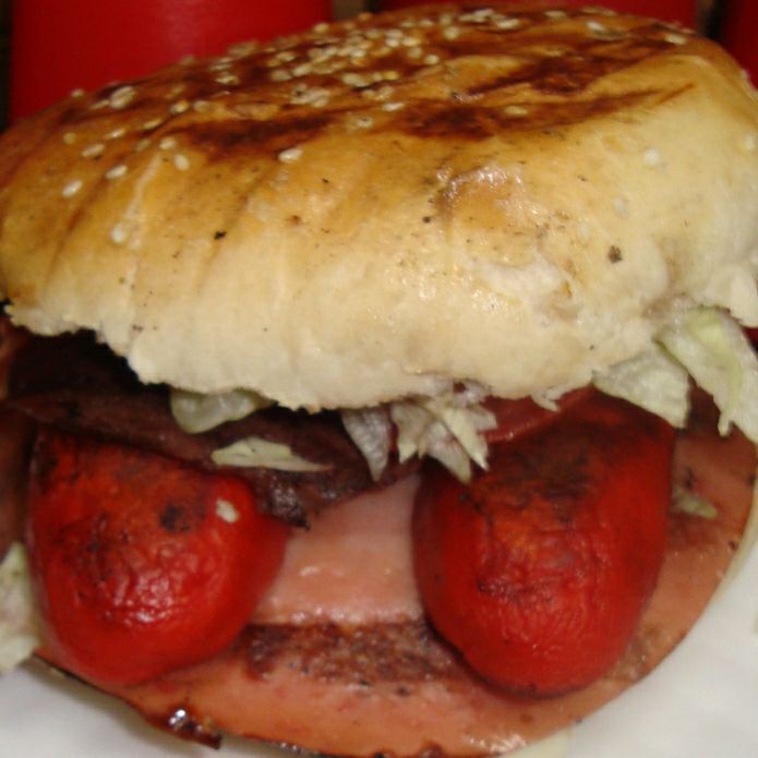 Hamburguesa de salchicha