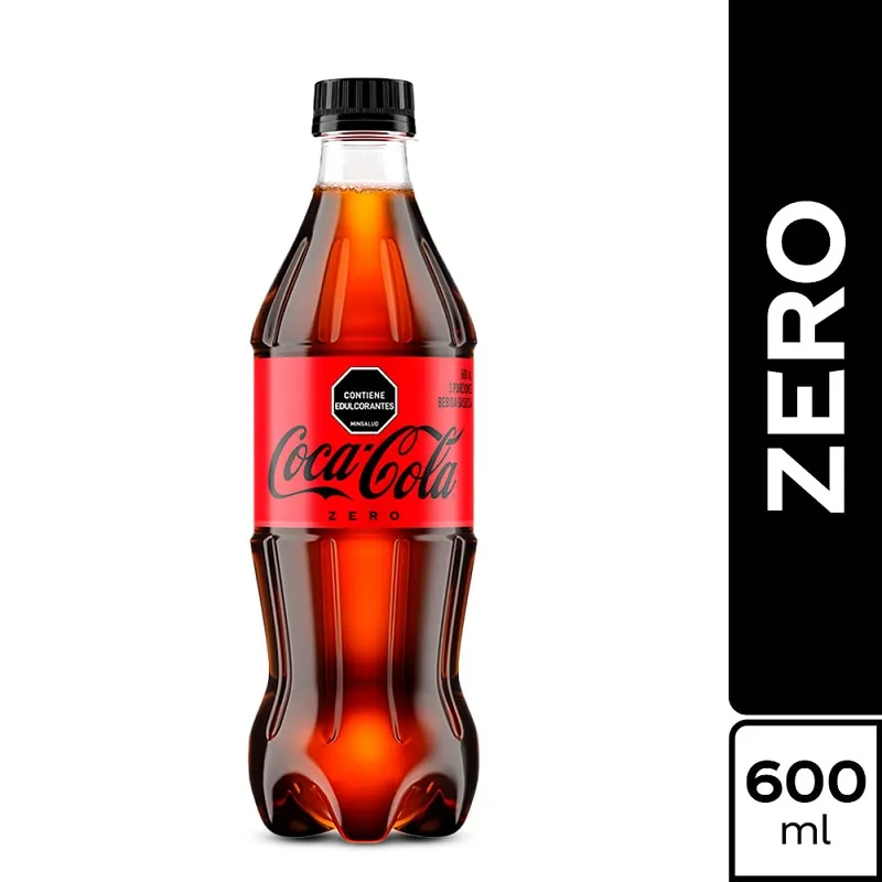 Coca cola zero 600 ml