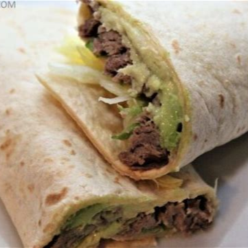 Burrito de Suadero de Res.