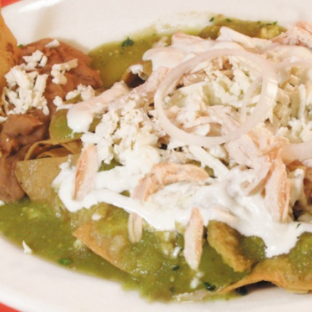 Chilaquiles Salsa Verde Sencillos