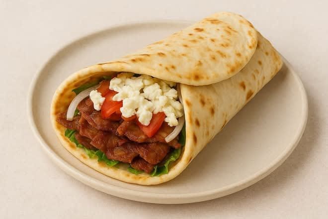 Shawarma con queso