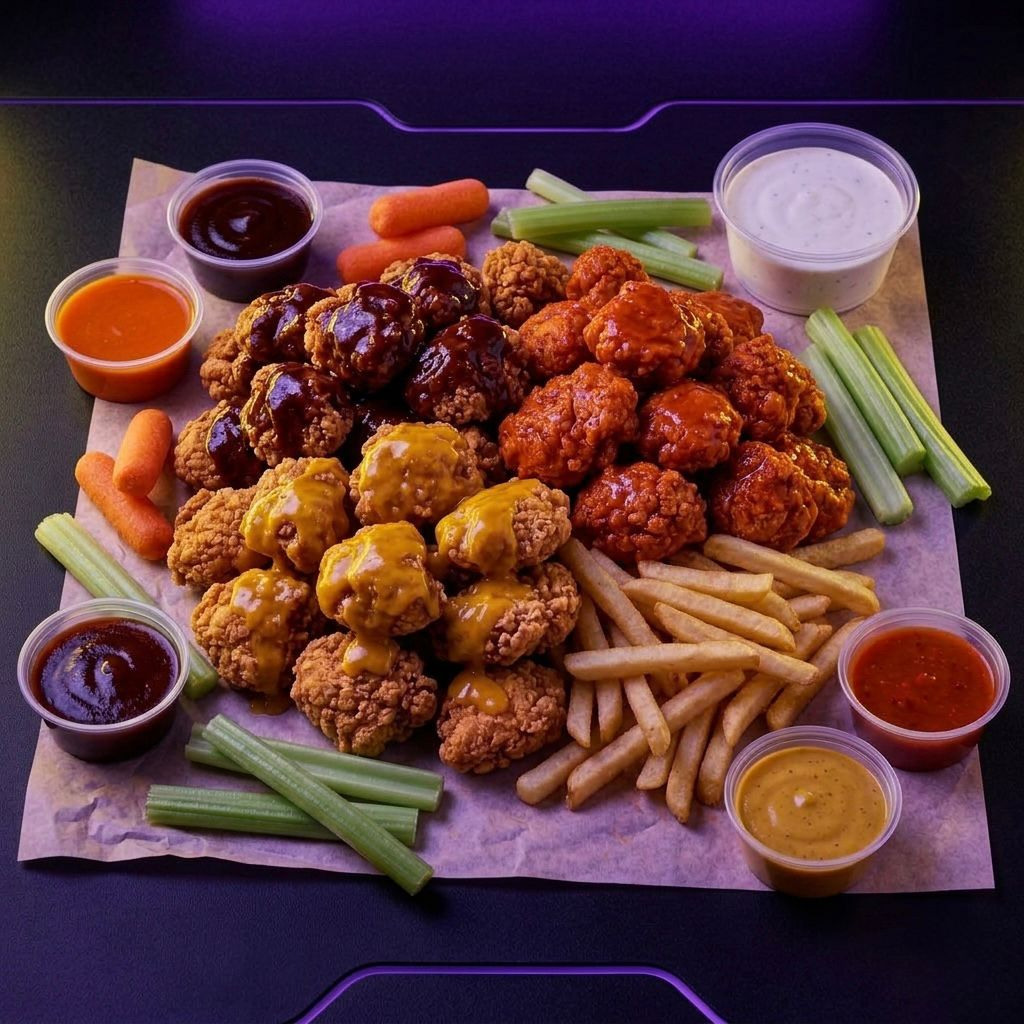 Boneless Wings 1Kg.