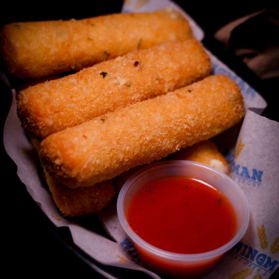 Dedos de Queso Empanizados