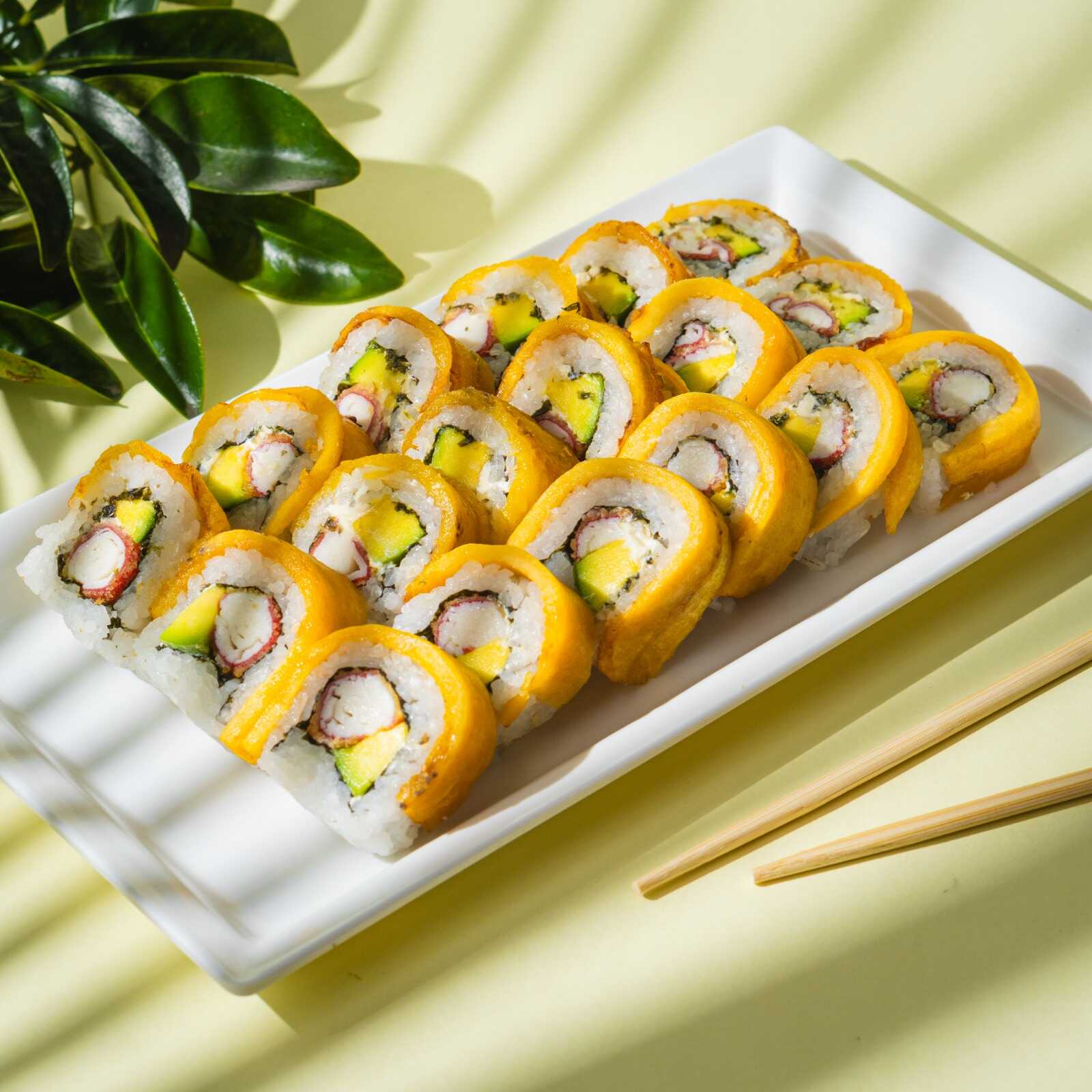 24 Bocados de Sushi Palmito Crispy Maduro