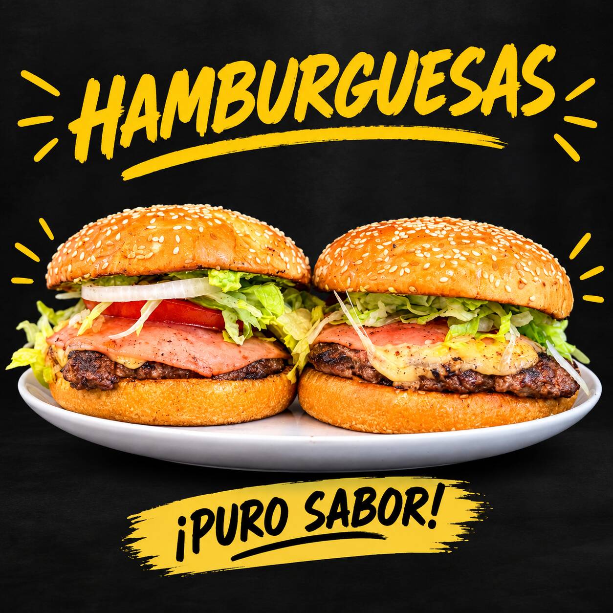 HAMBURGUESA SENCILLA