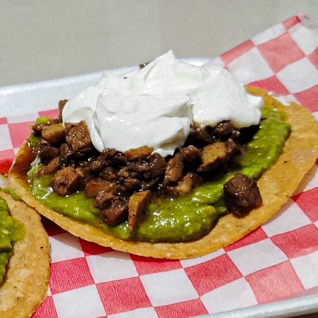 Tostada Siberia Arrachera