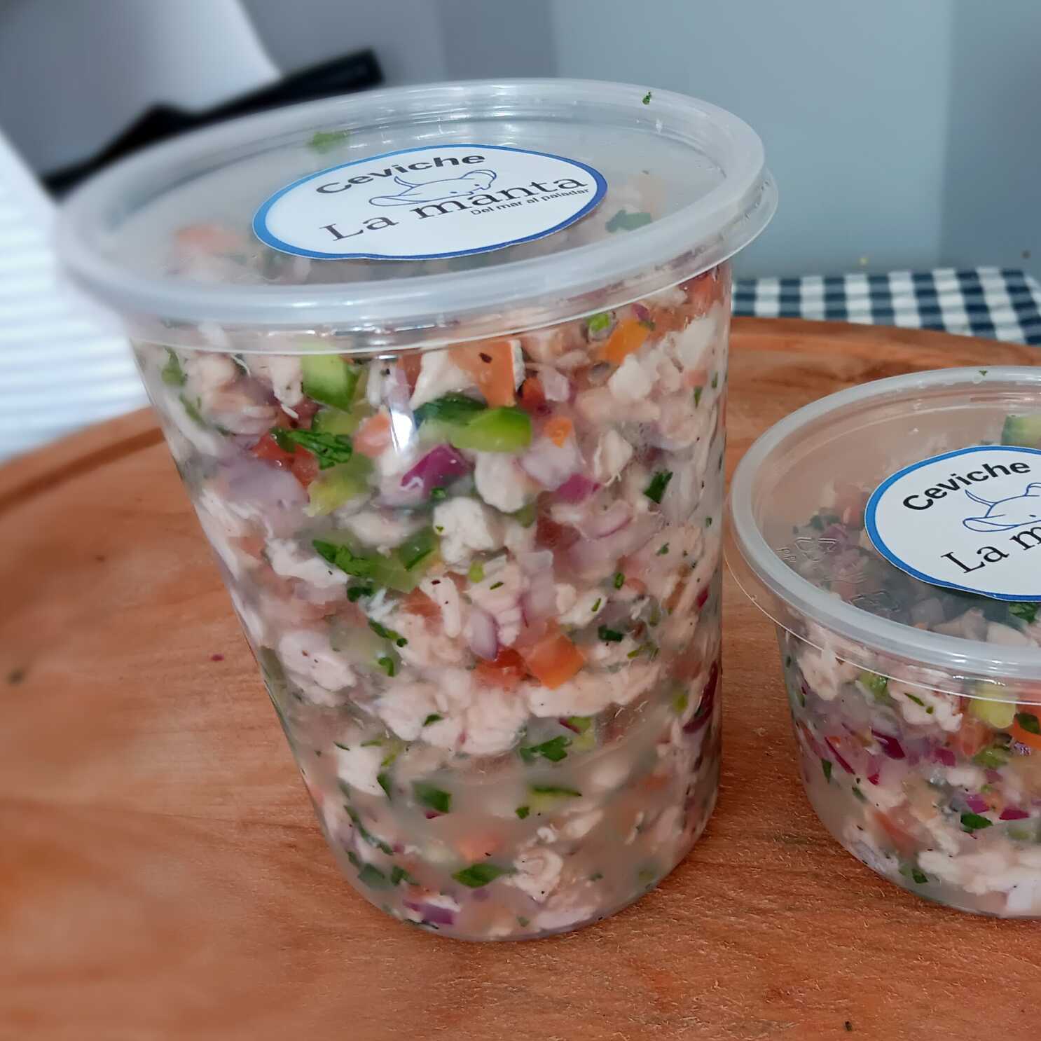 Exquisito Ceviche de Pescado 1/2 Litro