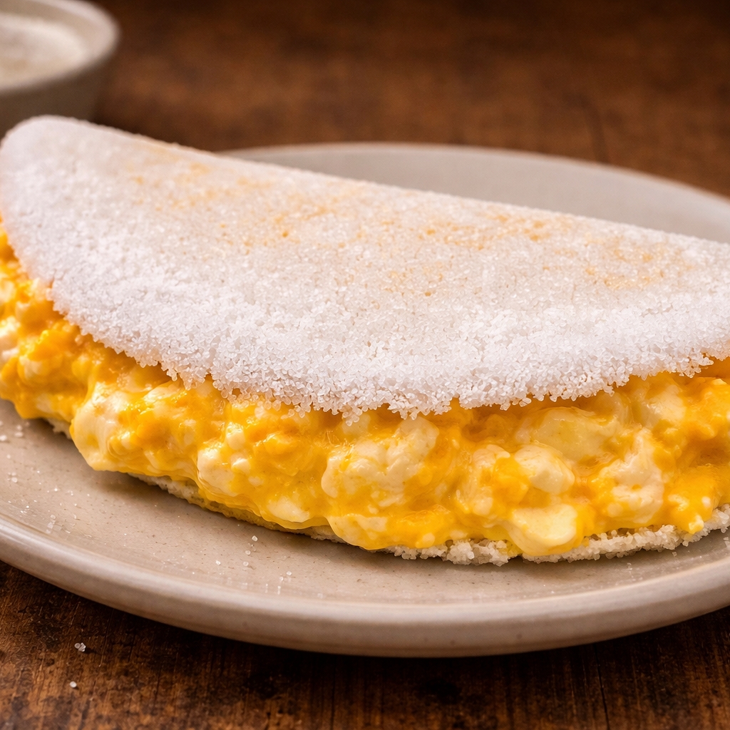 Tapioca Duplo ovo especial