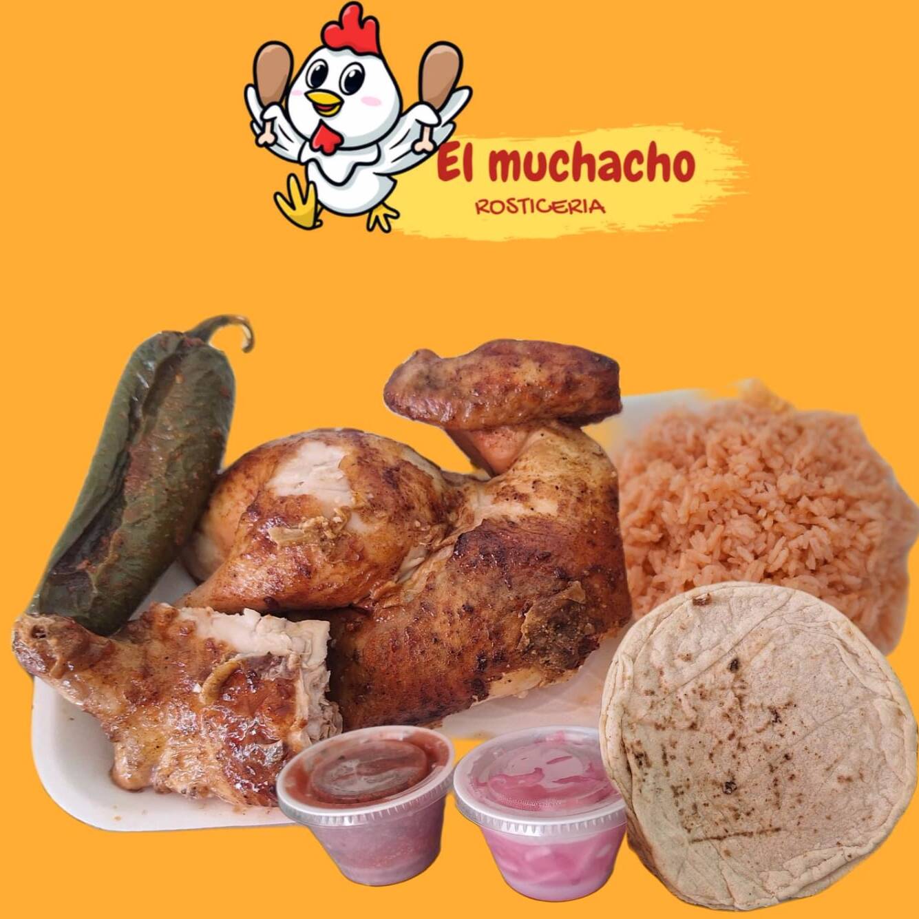 1/2 Pollo