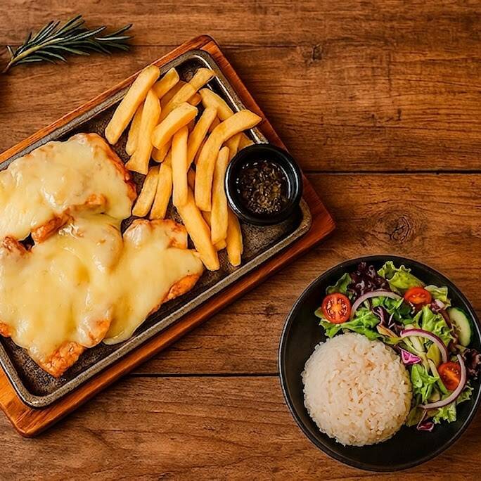 Pechuga a la Plancha Gratinada