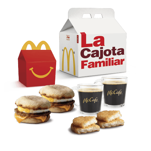 Cajota Familiar Feliz Desayuno para tres personas