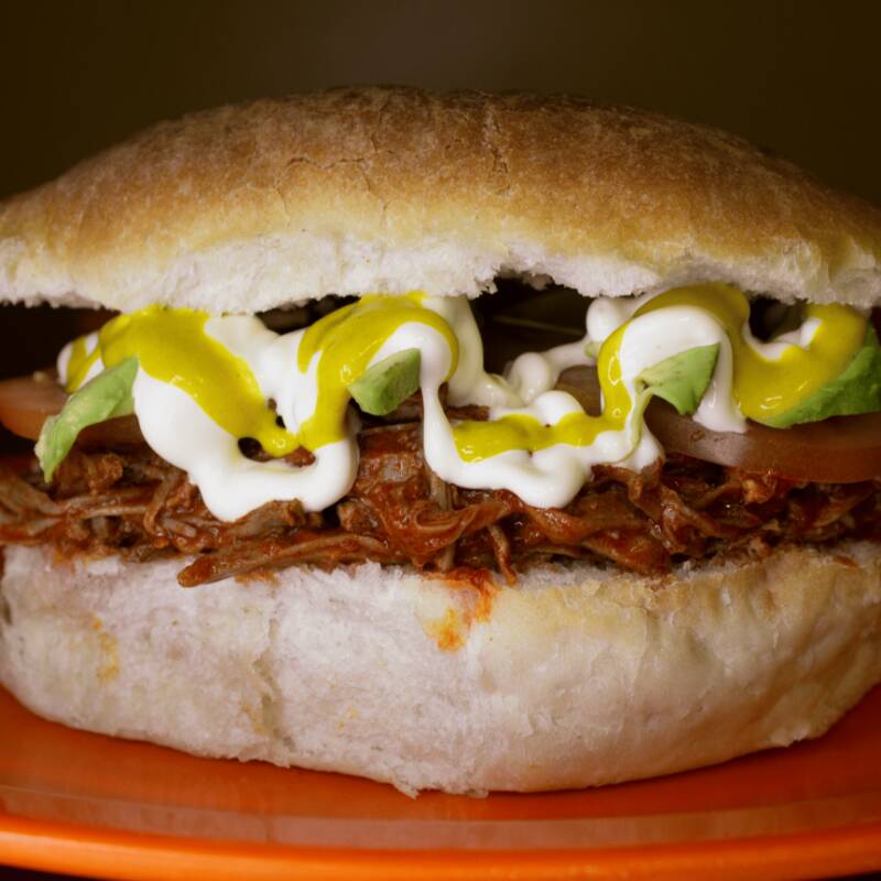 Torta Yucatán Sencilla