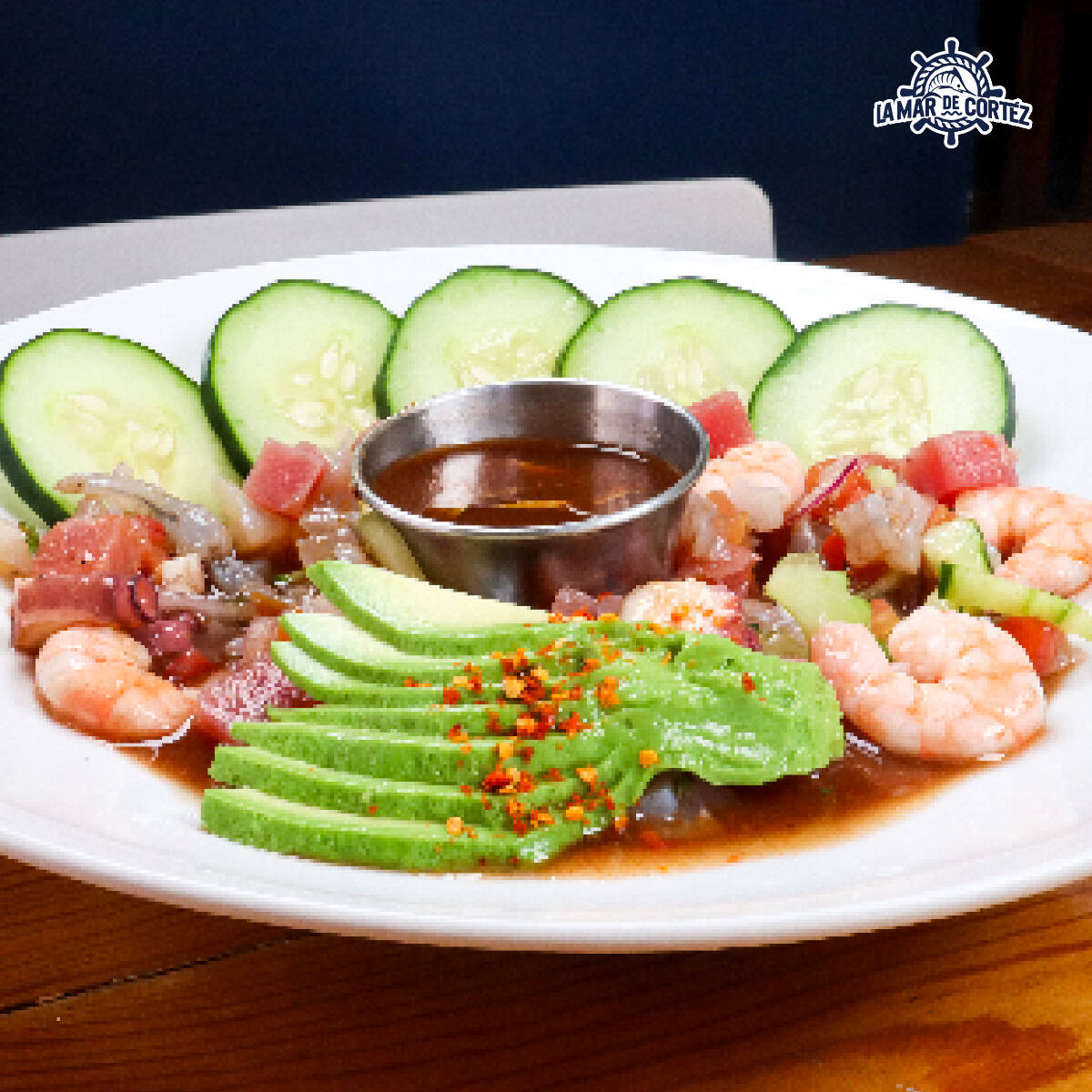 ORDEN DE CEVICHE DE CAMARON COCIDO