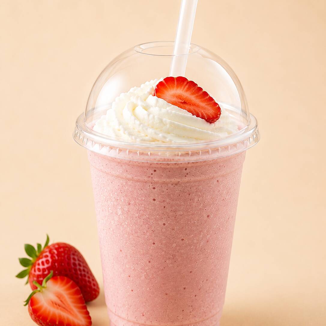 Malteada de Fresa