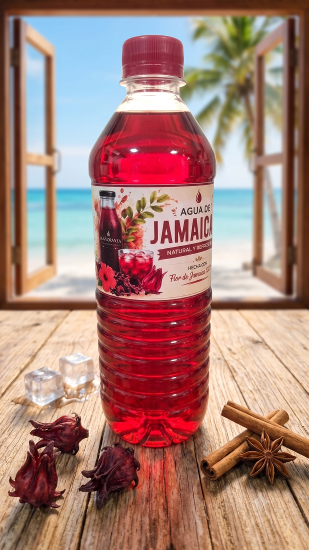 Agua fresca de jamaica