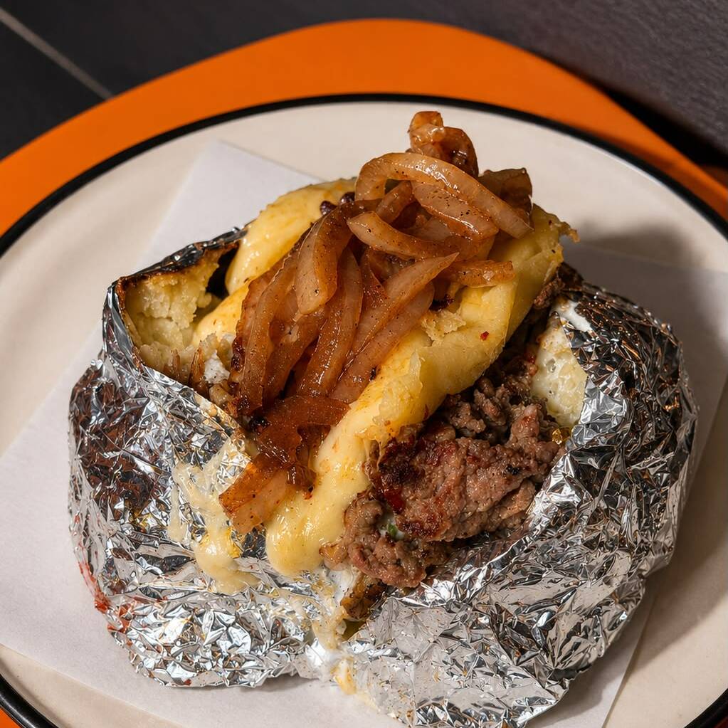 Papa Rellena de Bistec