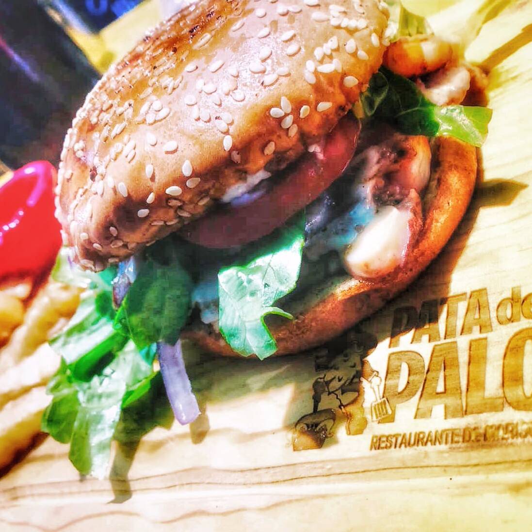 Hamburguesa de Camaron