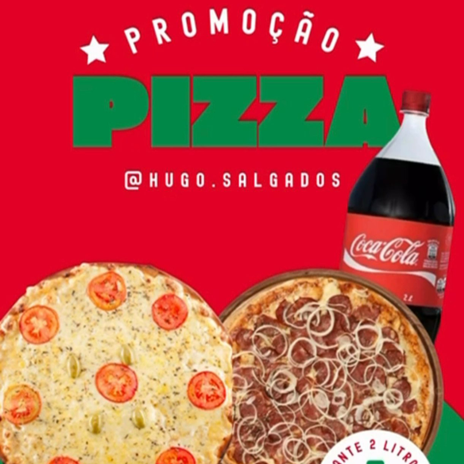 100 salgados de festa + conveção 2L