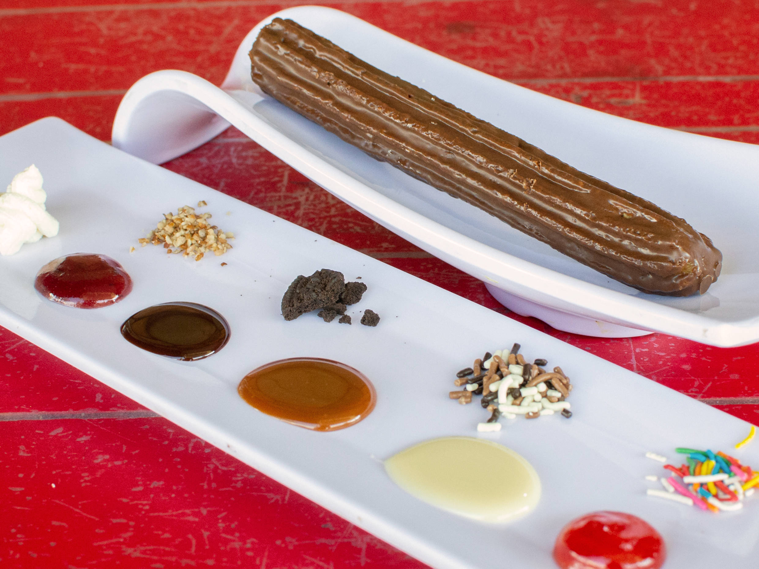 Churro Relleno Cubierto