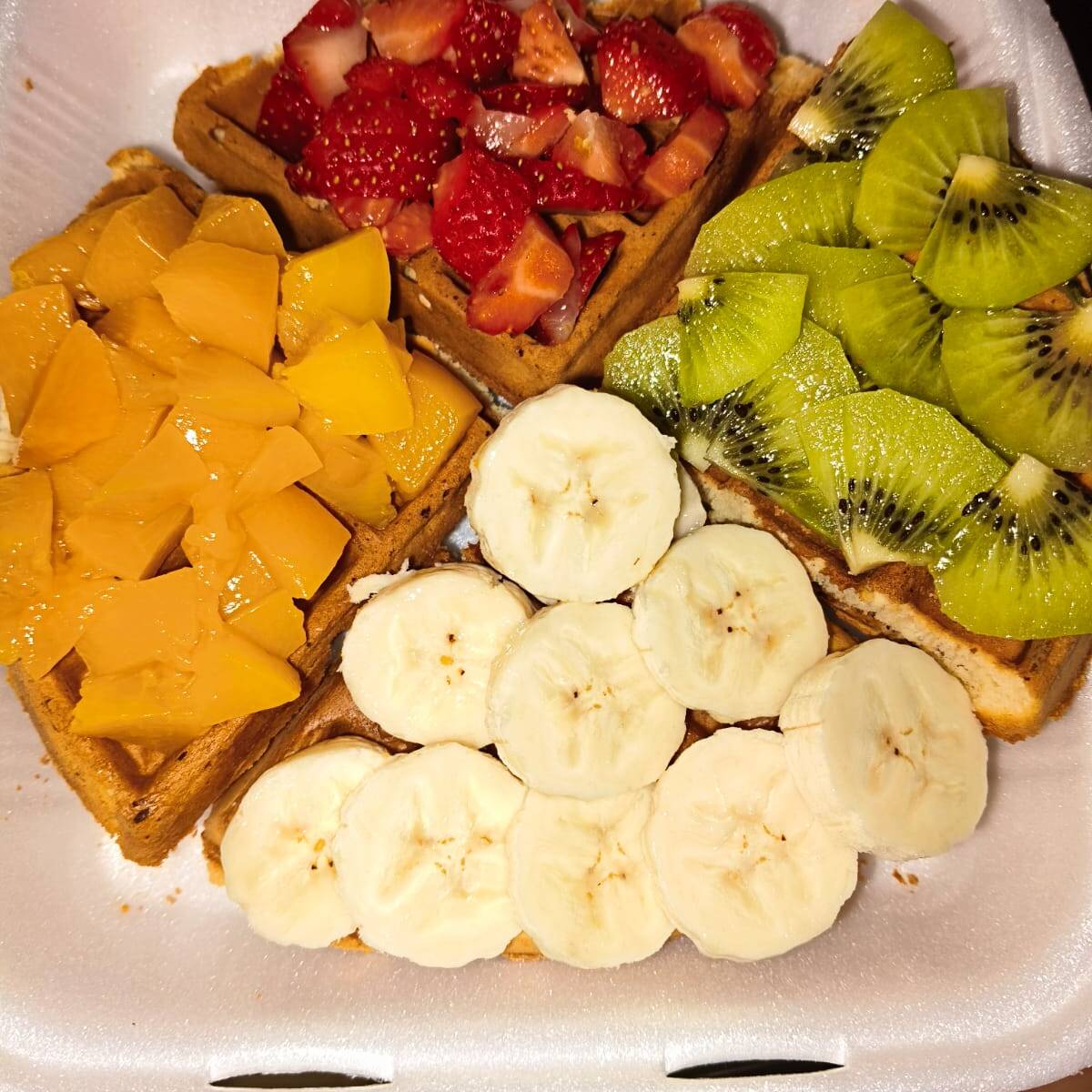 Waffles Frutal