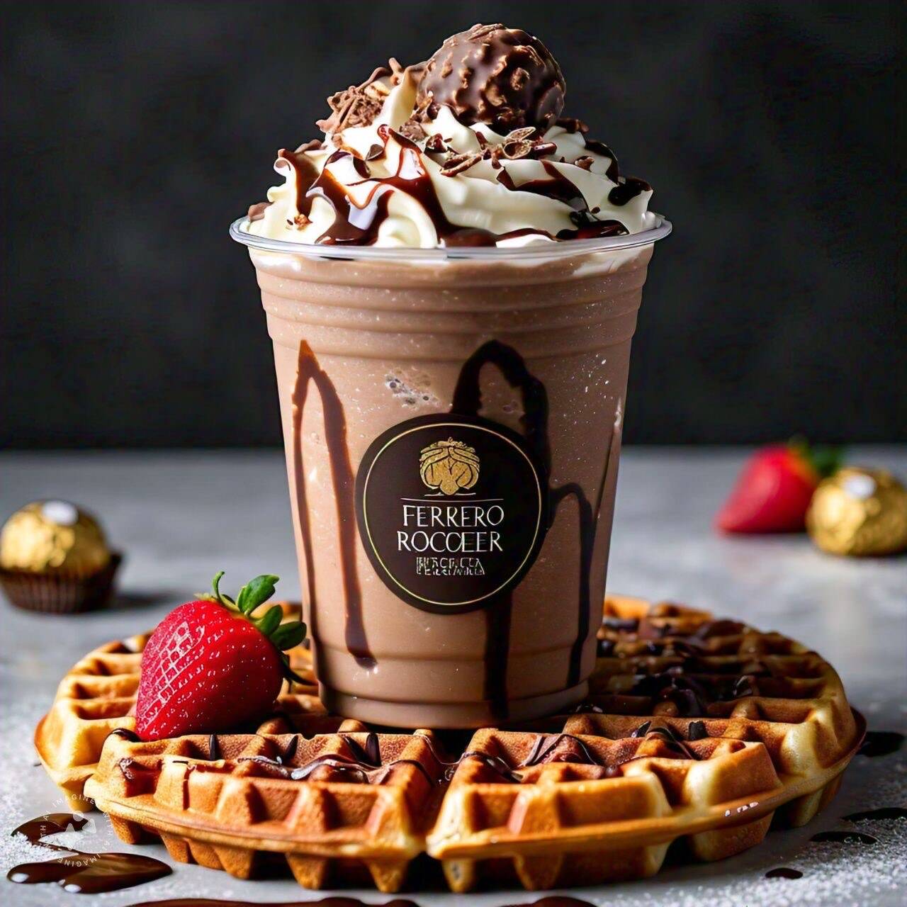 COMBO FRAPPE Y WAFFLE
