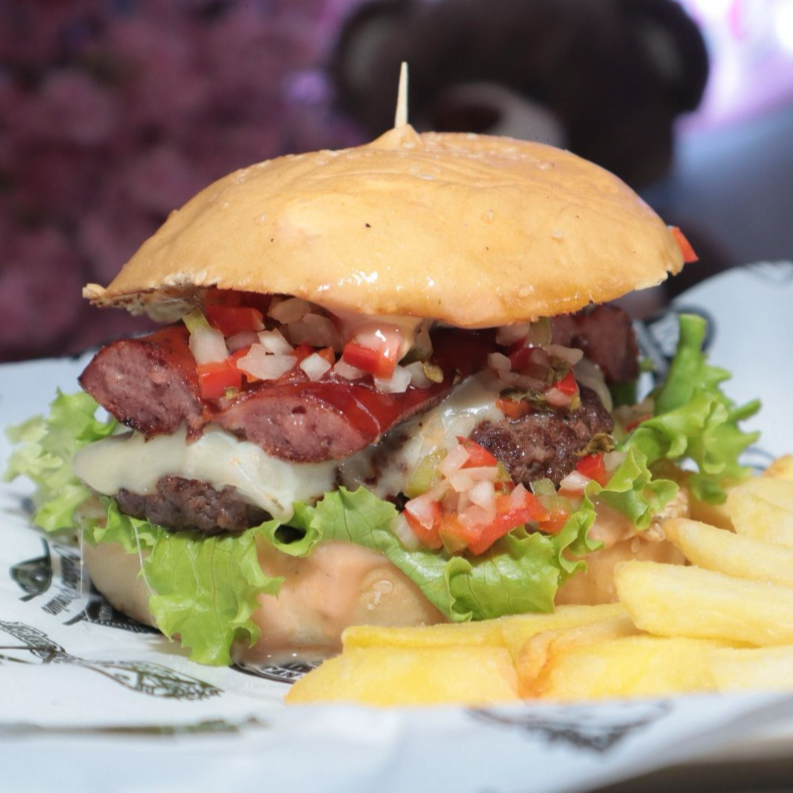 Combo Hamburguesa Zurich + Bebida 250ml
