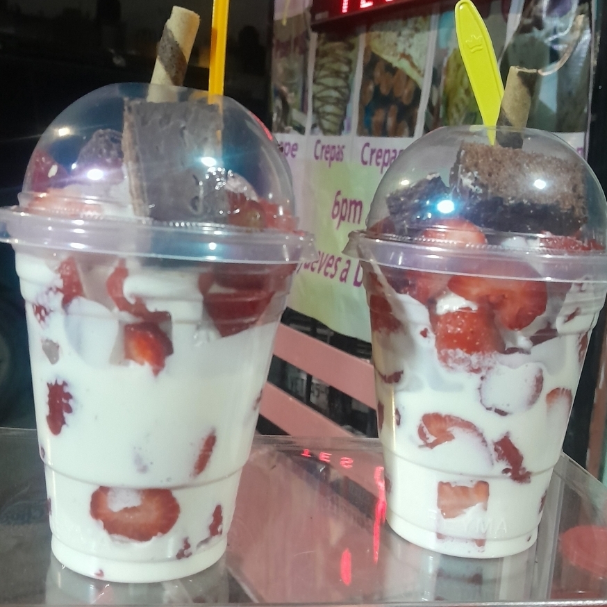 Fresas con Crema