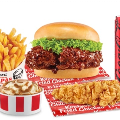 MegaCombo Ke-Tiras Burger + Ke-Tira