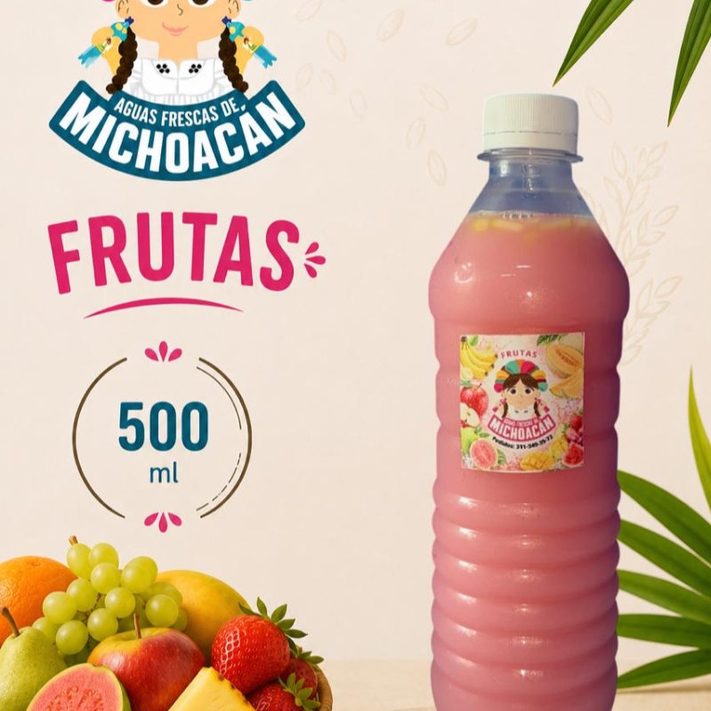 Agua de Frutas 500ml
