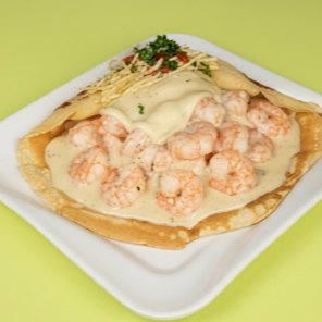 Crepes Camarones