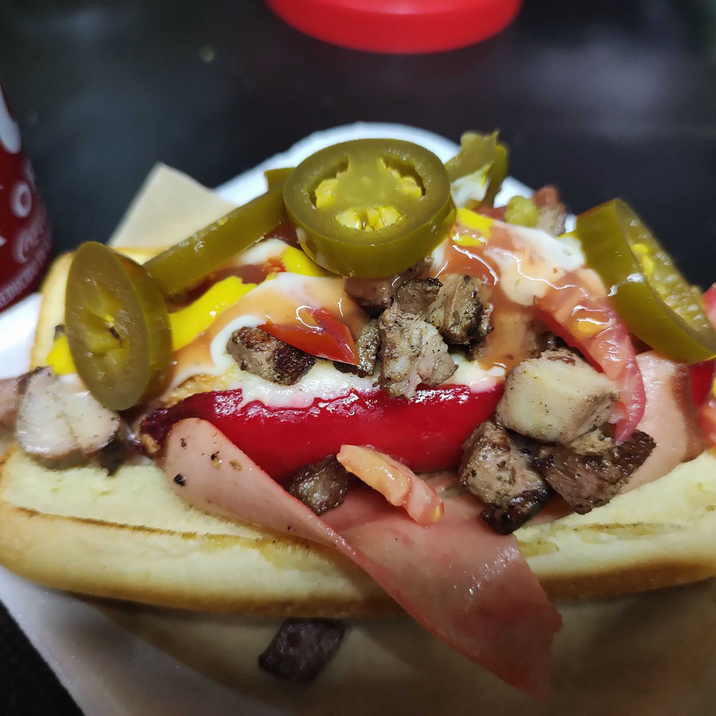 Hot Dog con Alambre