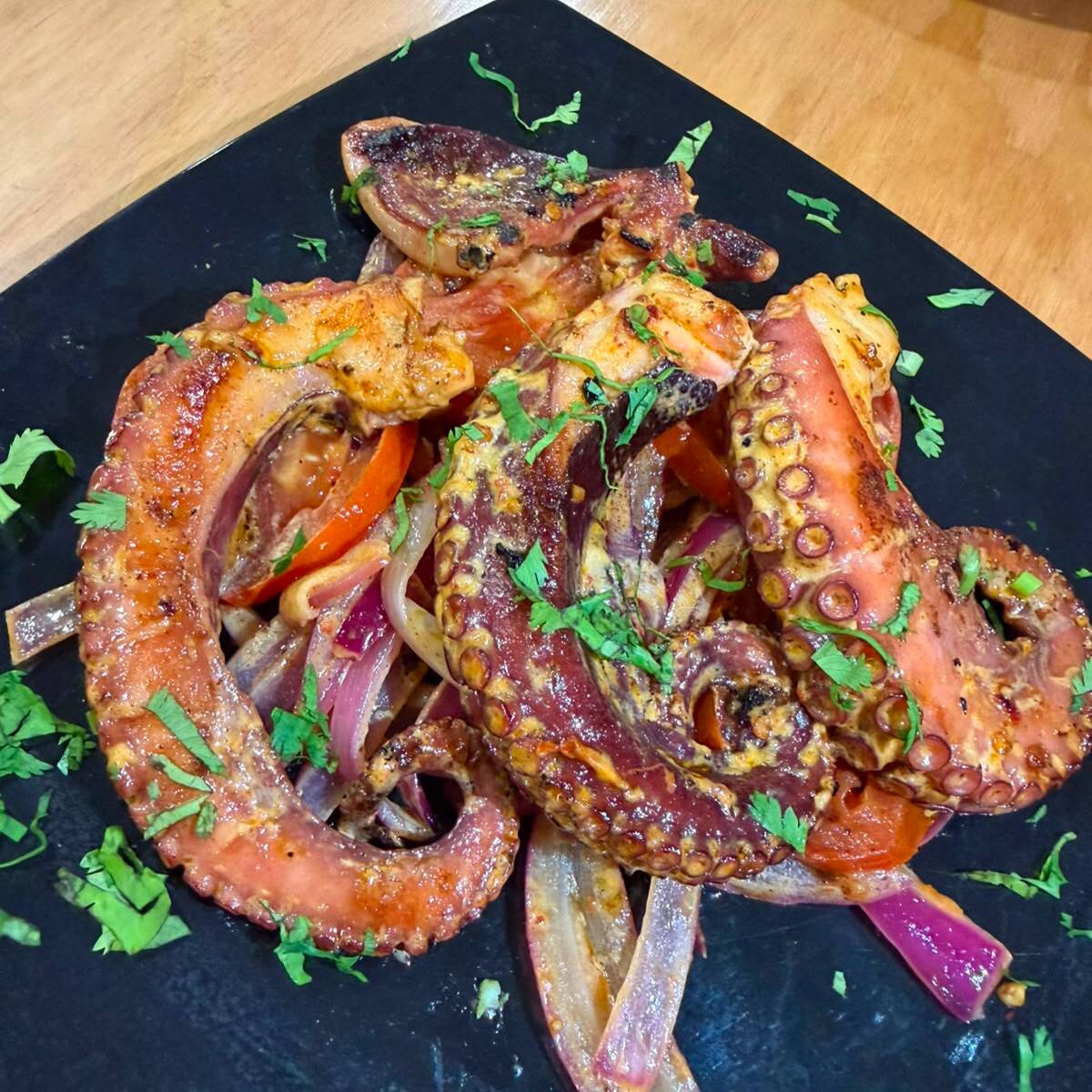 Pulpo Zarandeado