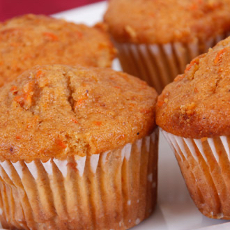 Muffin de zanahoria