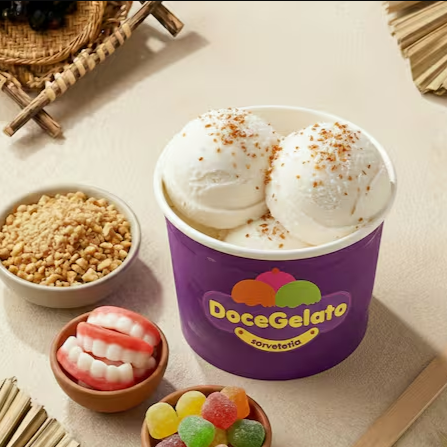 O mais amado da doce gelato, só pra você de forma fácil e rápida, só colocar no carrinho e aproveitar essa delícia gelada.