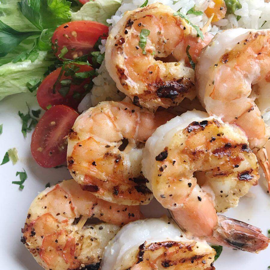 Camarones a la Plancha