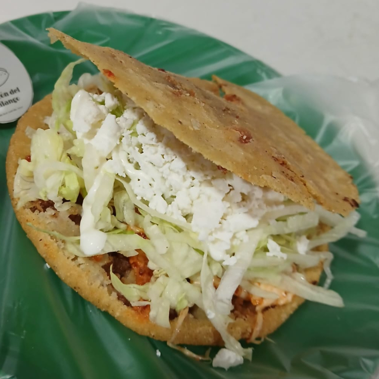 Gordita de Chicharrón Prensado