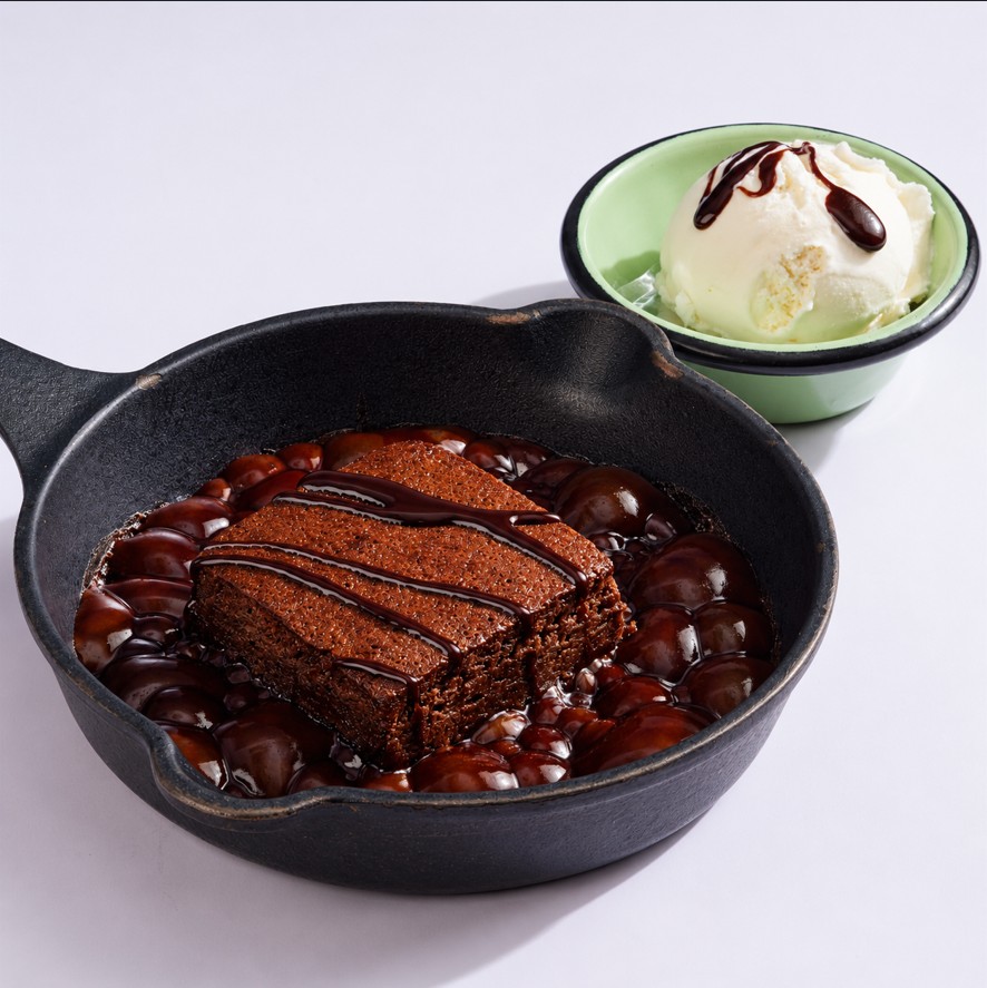 Brownie con Helado